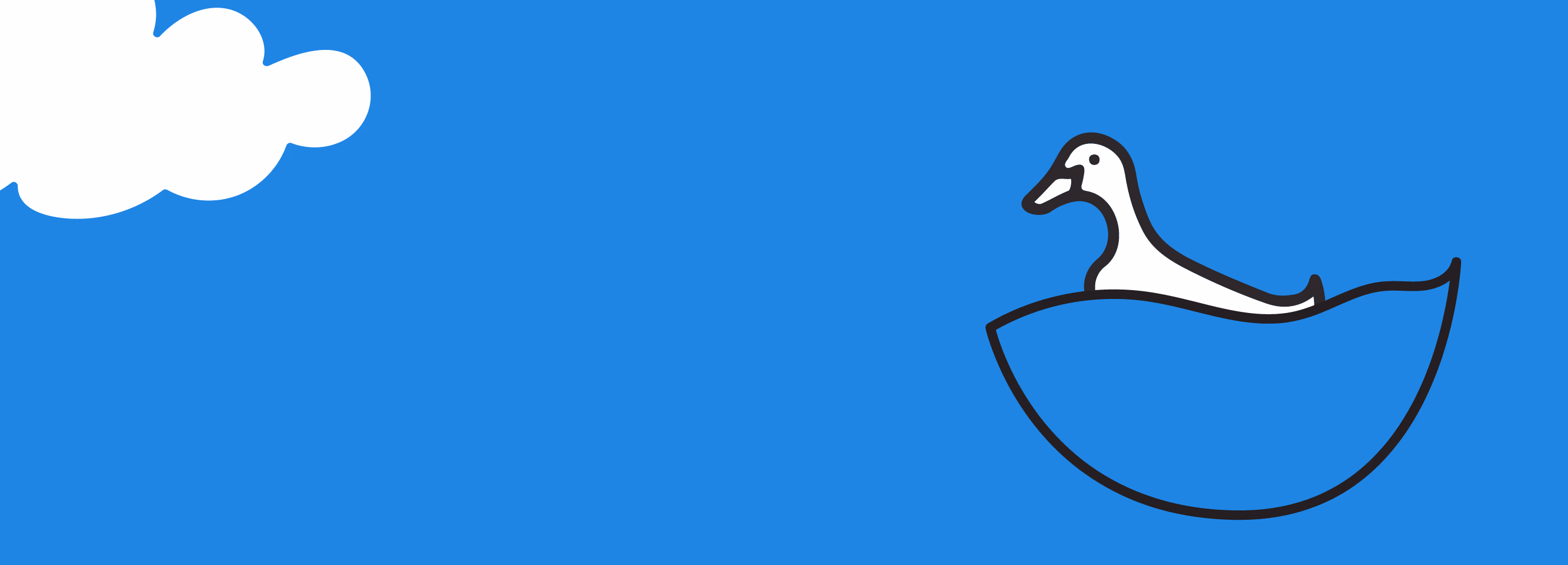 Decorative duck illustration