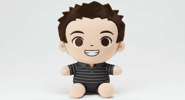 Chris Ling plushie portrait