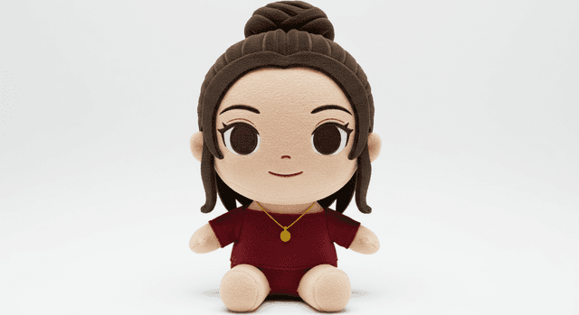 Lynn Zhang plushie portrait