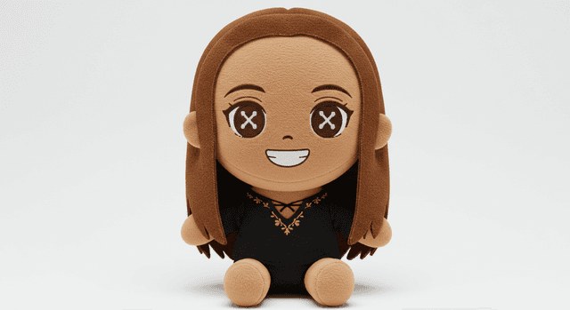 Sara La Torre plushie portrait